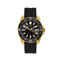 Montre - GUESS - GW0055G4 - Noir - Silicone - Étanchéité 5 ATM