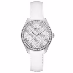 Montre Femme GUESS SUGAR en Cuir Blanc