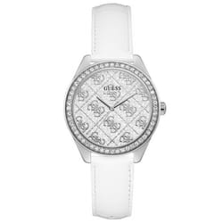 Montre Femme GUESS SUGAR en Cuir Blanc