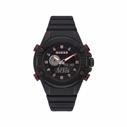 Montre - GUESS - GW0269G3 - Analogique - Silicone - Étanchéité 5 ATM