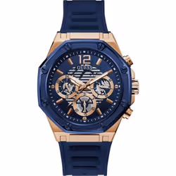 Montre - Guess - Momentum GW0263G2 - Quartz - Bleu - Silicone