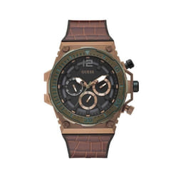 Montre - GUESS - GW0326G2 - Analogique - Cuir - Marron