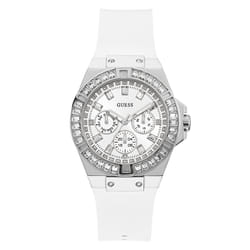 GUESS GW0118L3 montre Montre bracelet Femelle Blanc Argent