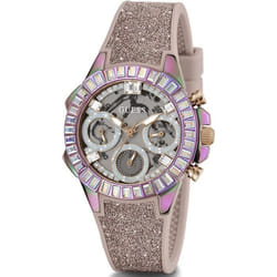 Montre - Guess - Bombshell GW0313L4 - Quartz - Acier inoxydable - Bracelet en silicone rose