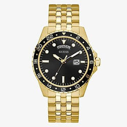 GUESS GW0220G4 montre Montre bracelet Mâle Or Noir