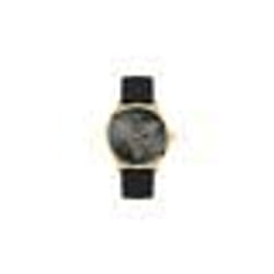 Montre Femme - Guess - Idol - Acier Doré - Silicone Noir - Étanchéité 30m
