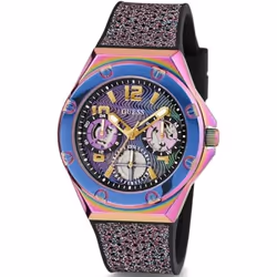 Montre - Guess - Asteria GW0620L4 - Quartz - Acier inoxydable - Bracelet silicone multicolore
