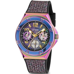 Montre - Guess - Asteria GW0620L4 - Quartz - Acier inoxydable - Bracelet silicone multicolore
