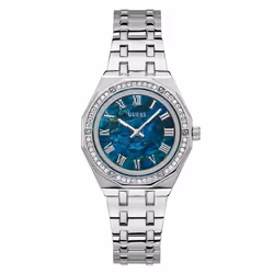 Montre - GUESS - GW0770L1 - Acier Inoxydable - Cadran en Nacre - Zircon