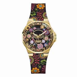 Montre-bracelet GUESS GW0754L1 Silicone Doré