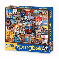 Allied Products Corp. What's on TV? Jeu de puzzle 1000 pièce(s) Art