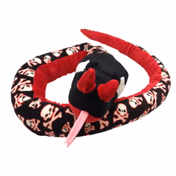 Wild Republic Snakesss Serpent Motifs Tête De Mort 137 cm, Serpent en peluche, 3 an(s)