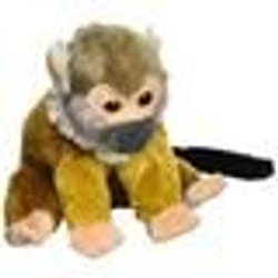 Peluche - WILD REPUBLIC - CK-MINI SINGE ECUREUIL - Mixte - 3 ans - Marron - Plush - Intérieur