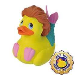 Wild Republic Rubber Duck Mermaid Animal de bain Multicolore