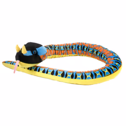 Wild Republic Snakesss Vipere A Cornes 137cm, Serpent en peluche