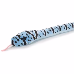 Wild Republic Snakess Crotale Bleu 137cm, Serpent en peluche
