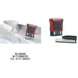 cassette dencrage 6-4911 encre textile noir