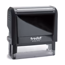 Trodat 47587, Auto-encreur, Text stamp, 24 x 69 mm, Noir, Noir, 87 mm
