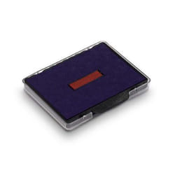 Trodat 6/58/2 accessoire pour tampons commerciaux Cartouche d'encre Bleu, Rouge