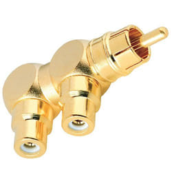 AudioQuest M22F-HRD changeur de genre de câble RCA 2 x RCA Or