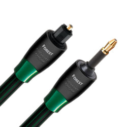 AudioQuest Forest Optilink Mini 0.75m câble audio 0,75 m TOSLINK 3,5mm Noir