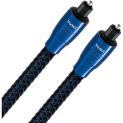 AudioQuest 0.75m Vodka OptiLink câble de fibre optique 1,5 m TOSLINK Noir