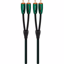 AudioQuest 1m Evergreen RCA, 2 x RCA, Mâle, 2 x RCA, Mâle, 1,5 m, Noir