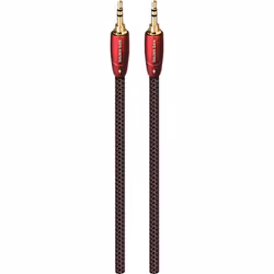 AudioQuest 2m Golden Gate 3.5mm, 3,5mm, Mâle, 3,5mm, Mâle, 2 m, Noir