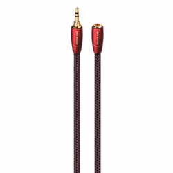 AudioQuest 2m Golden Gate 3.5mm, 3,5mm, Mâle, 3,5mm, Femelle, 2 m, Noir