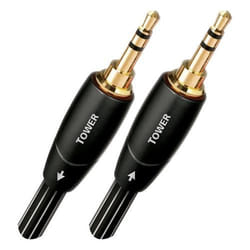 AudioQuest 1.5m Tower 3.5mm câble audio 1,5 m 3,5mm Noir