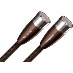 AudioQuest 2m Mackenzie XLR, XLR (3-pin), Mâle, XLR (3-pin), Mâle, 2 m, Noir