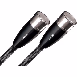 AudioQuest 1m Yukon XLR, XLR (3-pin), Mâle, XLR (3-pin), Mâle, 1 m, Noir