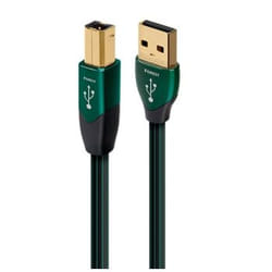 AudioQuest 1.5m Forest USB A-B câble USB 1,5 m USB 2.0 USB B Noir