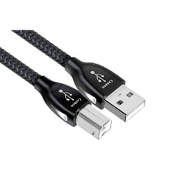 AudioQuest 1.5m Carbon USB A-B câble USB 1,5 m USB 2.0 USB B Noir