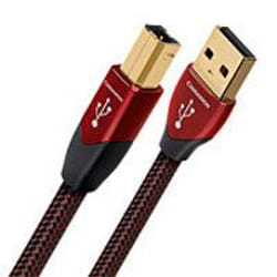 AudioQuest 0.75m Cinnamon USB A-B câble USB 0,75 m USB 2.0 USB B Noir
