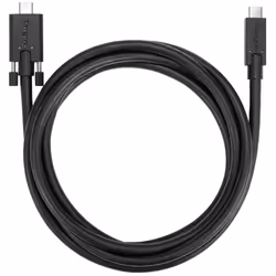 Targus ACC1122GLX, 1,8 m, USB C, USB C, USB 3.2 Gen 1 (3.1 Gen 1), Noir