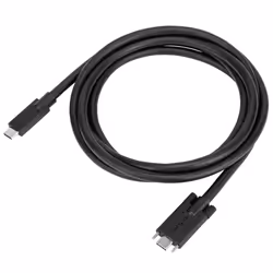 Targus ACC1122GLX câble USB 1,8 m USB 3.2 Gen 1 (3.1 Gen 1) USB C Noir - Vue supplémentaire 4