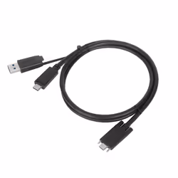 Targus ACC1133GLX câble USB 1 m USB 3.2 Gen 1 (3.1 Gen 1) USB C Noir - Vue supplémentaire 6