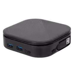 Targus DOCK116GLZ, Avec fil, USB 3.2 Gen 2 (3.1 Gen 2) Type-C, 80 W, Noir, 10 Gbit/s, HD
