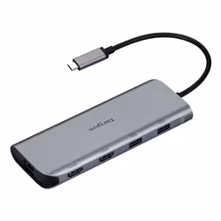 Targus DOCK427GL station d'accueil Avec fil USB 3.2 Gen 2 (3.1 Gen 2) Type-C Gris - Vue supplémentaire 7