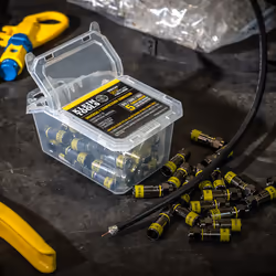 Klein Tools VDV812-612 connecteur coaxial Type F 50 pièce(s)