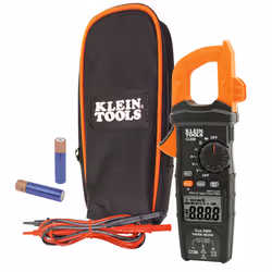 Klein Tools CL600, CAT III 1000V, CAT IV 600V, 335 g, Noir, Orange