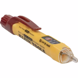 description Testeur de tension sans contact Klein Tools avec deux plages de mesure, 12-1000 V AC Ce texte a été traduit par u ...