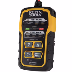 Klein Tools VDV500-063 testeur de câble réseau Testeur de câbles à paire torsadée Noir, Jaune