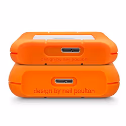 LaCie Rugged Mini disque dur externe 2 To Orange, Argent - Vue supplémentaire 4