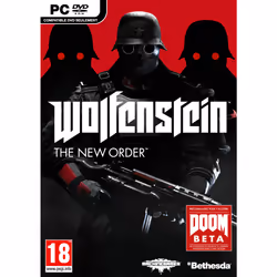 Bethesda Wolfenstein : The New Order, PC, M (Mature), Support physique