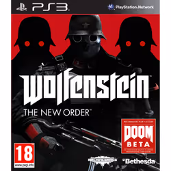 Bethesda Wolfenstein : The New Order, PlayStation 3, M (Mature), Support physique