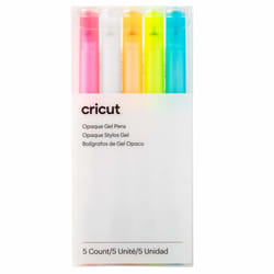 Cricut 2009849 marqueur 5 pièce(s) Bleu, Orange, Rose, Blanc, Jaune