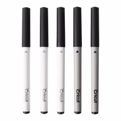 Cricut 2002948, Multicolore, 1 couleurs, Noir, 0,4 mm, 1 mm, Rond
