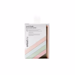 Cricut Insert Cards, Macarons Sampler, 116 mm, 165 mm, 12 pièce(s)